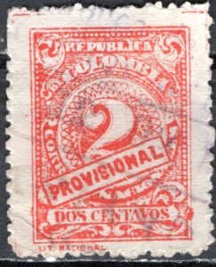 Colombia; 1920: Sc. # 362: Used Single Stamp