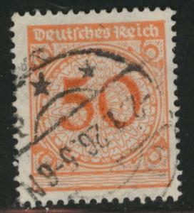 Germany Scott 327 used 1923 stamp