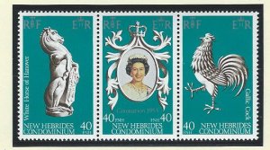 New Hebrides British mnh  sc 258a-c