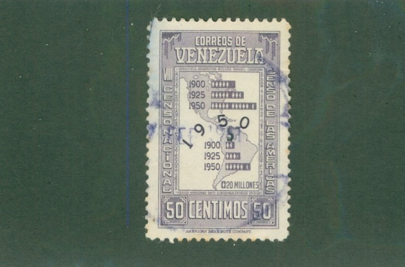 VENEZUELA 443 USED BIN$ 0.50