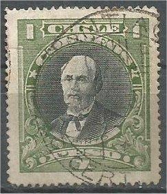 CHILE, 1911, used 1p,  Anıbal Pinto, Scott 109