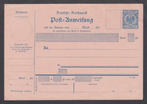 Germany Mi A8 mint. 1889 20pf Money Order, clean, fresh