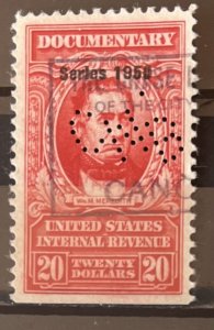 U.S. #R554 Used- SCV=$15.00