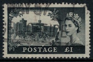 Great Britain #312 corner fault  CV $35.00