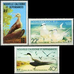 NEW CALEDONIA 1977 - Scott# 430-2 Birds Set of 3 NH