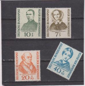 Germany B344-347 MNH