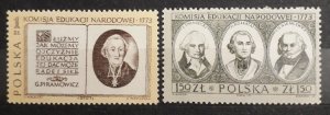 Poland 1973 MNH Stamps Scott 2000-2001 National Education Commission Chemistry