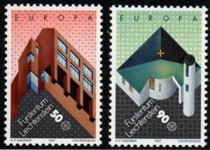 Liechtenstein # 861 - 862 MNH