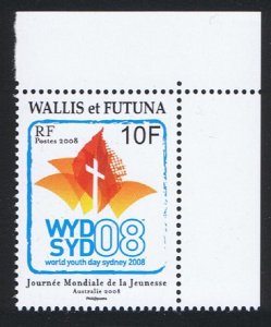 Wallis and Futuna World Youth Day Corner 2008 MNH SG#948