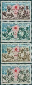 Dahomey 1962 SG168-171 Red Cross set MLH