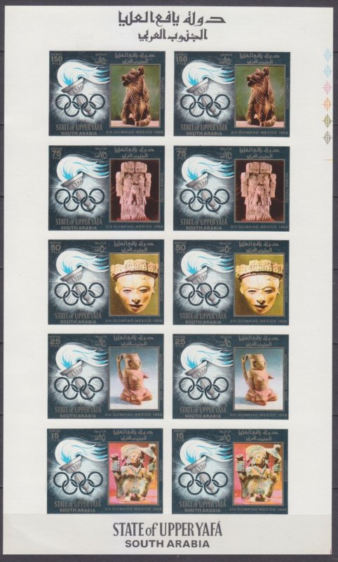 1967 Aden State of Upper Yafa 11-15KLb 1968 Olympic Games in Mexiko 12,00 €