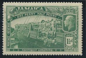 Jamaica SG 96 SC# 90 Mint VL Hinged  wmk script   see details