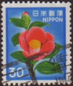 Japan 1980 Sc#1415 SG#1585 30y Camelia USED