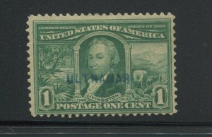 323S Louisiana Purchase 'ULTRAMAR' Portuguese UPU Specimen Stamp w/PF Cert BZ941