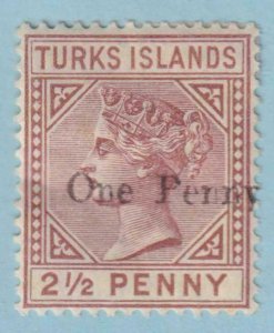 TURKS ISLANDS 55  MINT HINGED OG * NO FAULTS EXTRA FINE! - VPX