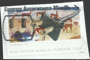 # 5373 Used Post Office Murals ??? Florence