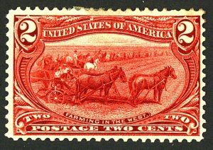 U.S. #286 MINT OG HR