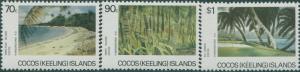 Cocos Islands 1987 SG162-164 Scenes set MNH