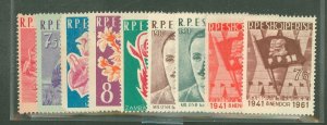 Albania #592-601 Unused Single (Complete Set)