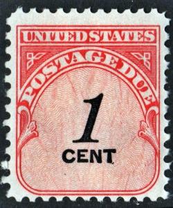 SC#J89 1¢ Postage Due: Shiny Gum (1959) MNH