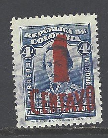 Colombia Sc # 409 used (DT)