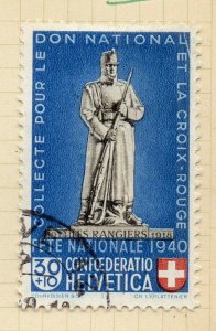 Switzerland 1941 Early Issue Fine Used 30c. NW-150535