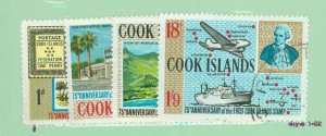 Cook Islands #195-198  Single (Complete Set)