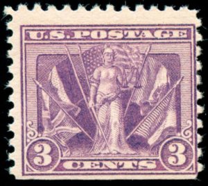 momen: US Stamps #537a Mint OG NH PF Cert 