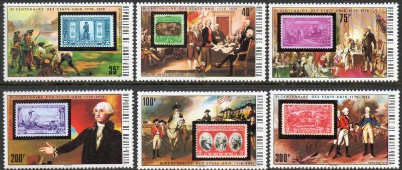 Burkina Faso  Scott  352-357  MNH  Complete