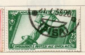 Italy 1932 Early Issue Fine Used 25c. 140451