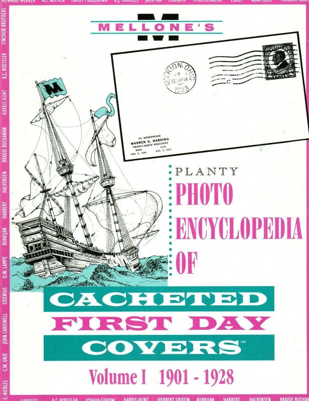 Mellone Planty Photo Encyclopedia First Day Covers 1901-28 Volume I Bound 