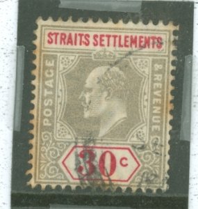 Straits Settlements #100 Var  Single