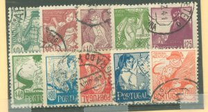 Portugal #605-614 Used Single (Complete Set)