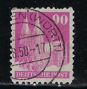 Germany AM Post Scott # 657, used