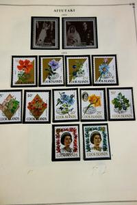 Aitutaki Mostly Mint Stamp Collection 1903-88