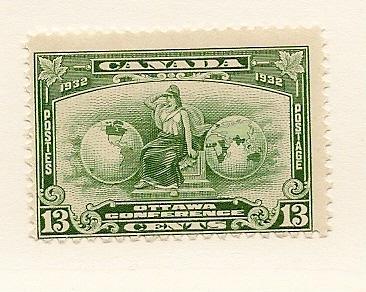 Canada #194 Mint Gum Damaged Britania /