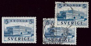 Sweden SC#322 MNH,  #322 & 322a Used F-VF...!!