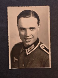 WW2 German Wehrmacht Soldiers Military Photo Studio Portrait New Year 1942