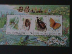 ​KOREA-2003-SC# 4297- BUTTERFLIES & INSETS-CTO SHEET VF-FANCY CANCEL-LAST ONE