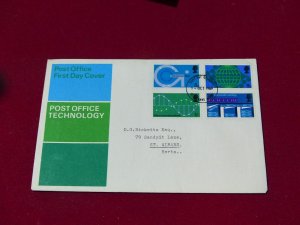 Great Britain First Day Cover 1969 Post Office Technology St Albans CDS