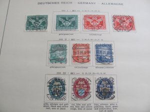 GERMANY 1920S-1930S USED  SETS XF (215) FROM USED COLL.