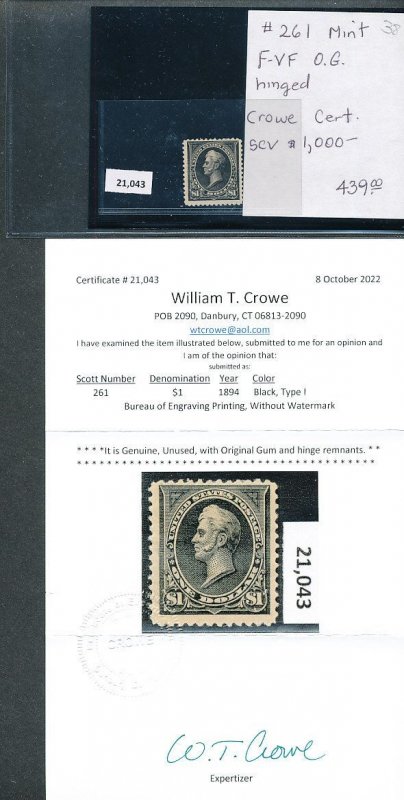 UNITED STATES – PREMIUM TURN OF THE 20th CENTURY SELECTION – 424023