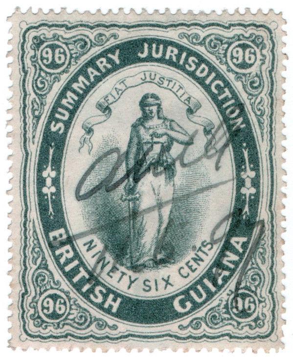(I.B) British Guiana Revenue : Summary Jurisdiction 96c (1883)