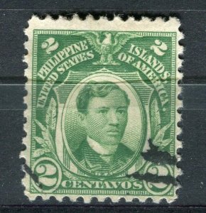 PHILIPPINES; 1909-10 early Famous Personalities issue used 2c. value