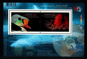 CANADA SGMS2483 2007 INTERNATIONAL POLAR YEAR MNH