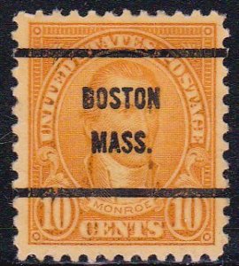 Precancel - Boston, MA PSS 642-61 - Bureau Issue