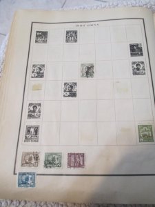 VEGAS - Battered 1928 Scott Album - OLD Stamps Incl China  >160 Photos! FE604