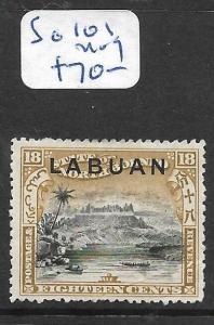 LABUAN  (P2705B)  18C MOUNTAIN SG 101   MOG 