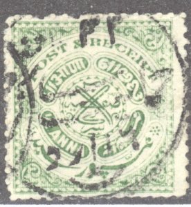 India- Feudatory States, Hyderabad, Scott #30, Used