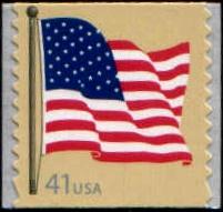 Scott 4187 Flag 41 Cent EF MNH